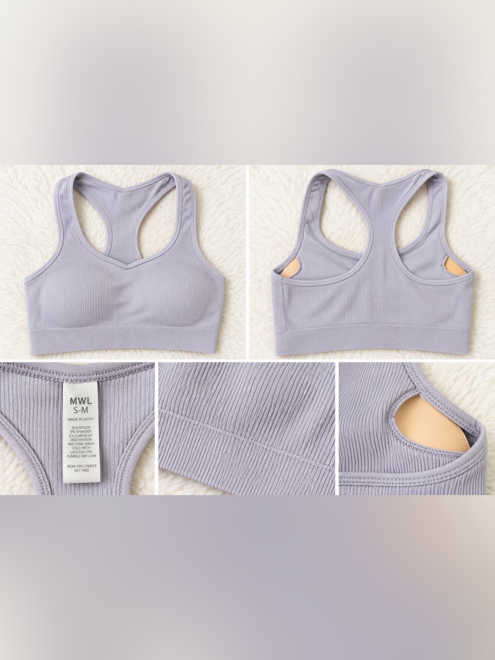 MWL by Madewell ribbed sports bra